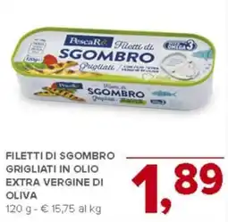 Todis Filetti di sgombro grigliati in olio extra vergine di oliva offerta