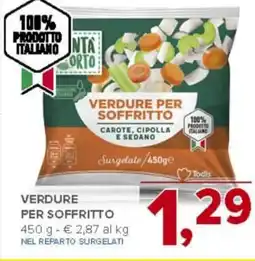 Todis Verdure per soffritto BONTA ORTO offerta