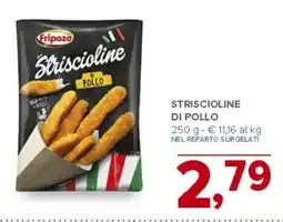 Todis Striscioline di pollo Fripozo offerta