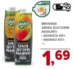 Todis Bevanda senza zuccheri aggiunti offerta