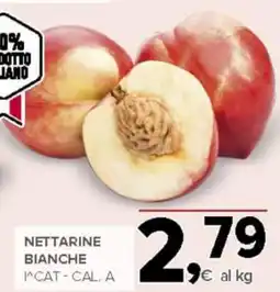 Todis Nettarine bianche offerta