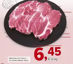Todis Braciola di collo di suino senza osso offerta