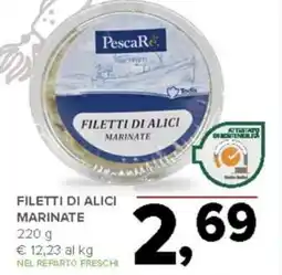 Todis Filetti di alici marinate offerta