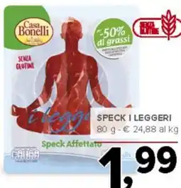 Todis Speck i leggeri Casa Bonelli offerta
