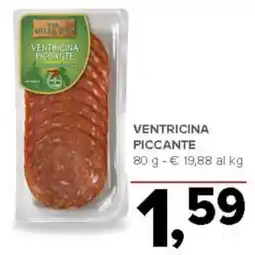 Todis Ventricina piccante VIA DELLA offerta