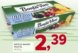 Todis Bifidus magro frutta offerta