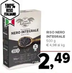 Todis Riso nero integrale offerta