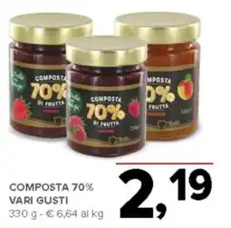 Todis Composta 70% vari gusti offerta