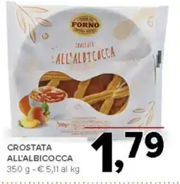 Todis Crostata all'albicocca FORNO offerta