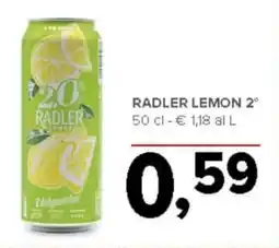 Todis RADLER lemon 2° offerta