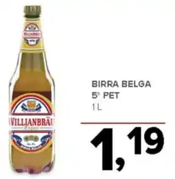 Todis Birra belga 5° pet VILLIANBRÄU offerta