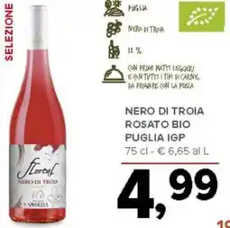 Todis Nero di troia rosato bio puglia IGP offerta