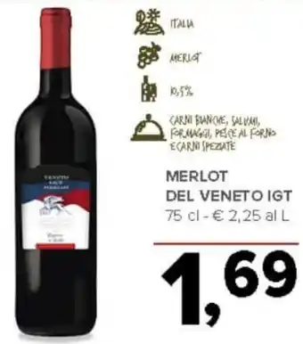 Todis Merlot del veneto IGT offerta