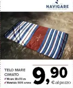 Todis Telo mare cimato NAVIGARE offerta