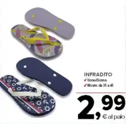 Todis INFRADITO Uomo/Donna offerta