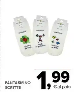 Todis Fantasmino scritte offerta