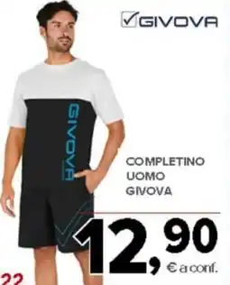 Todis GIVOVA completino uomo offerta