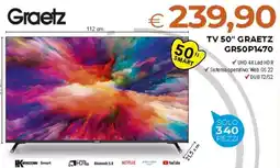 Todis TV 50" GRAETZ GR50P1470 offerta