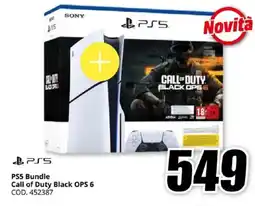 MediaWorld PS5 Bundle Call of Duty Black OPS 6 offerta