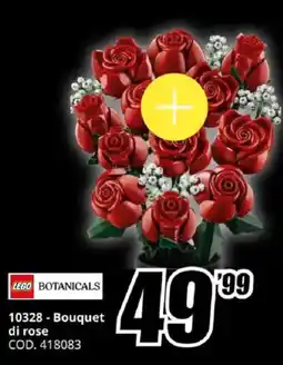 MediaWorld LEGO BOTANICALS 10328 - Bouquet di rose offerta