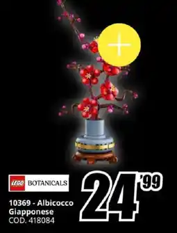 MediaWorld LEGO BOTANICALS 10369 - Albicocco Giapponese offerta