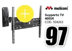 MediaWorld meliconi Supporto TV 400SR offerta