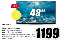 MediaWorld SONY Smart TV 4K 48A90K offerta