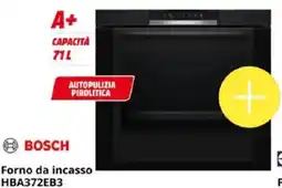 MediaWorld BOSCH Forno da incasso HBA372EB3 offerta