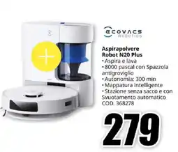 MediaWorld Aspirapolvere Robot N20 Plus offerta