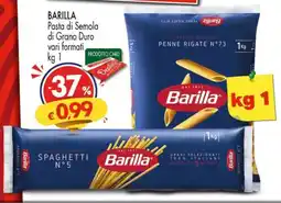 Despar BARILLA Pasta di Semola di Grano Duro vari formati offerta