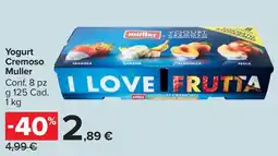Carrefour Market Yogurt Cremoso Muller offerta
