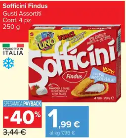 Carrefour Market Sofficini Findus Gusti Assortiti offerta