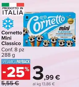 Carrefour Market Cornetto Mini Classico offerta