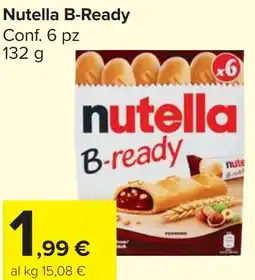 Carrefour Market Nutella B-Ready offerta