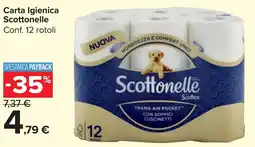 Carrefour Market Carta Igienica Scottonelle offerta