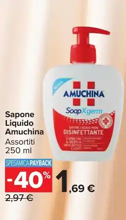 Carrefour Market Sapone Liquido Amuchina Assortiti offerta