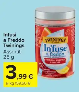 Carrefour Market Infusi a Freddo Twinings Assortiti offerta