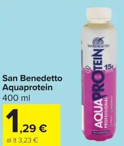Carrefour Market San Benedetto Aquaprotein offerta