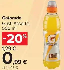 Carrefour Market Gatorade Gusti Assortiti offerta