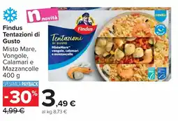 Carrefour Market Findus Tentazioni di Gusto offerta