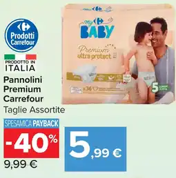 Carrefour Market Pannolini Premium Carrefour offerta