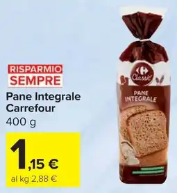 Carrefour Market Pane Integrale Carrefour offerta