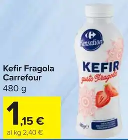 Carrefour Market Kefir Fragola Carrefour offerta