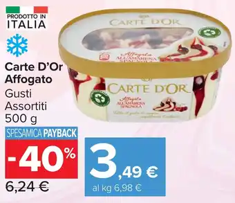 Carrefour Market Carte D'Or Affogato Gusti Assortiti offerta
