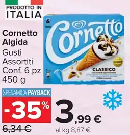 Carrefour Market Cornetto Algida Gusti Assortiti offerta