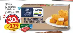 Despar FROSTA 10 Bastoncini di Merluzzo offerta