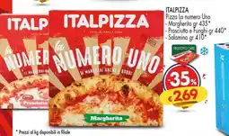 Despar ITALPIZZA Pizza La numero Uno offerta