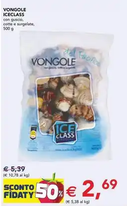 Esselunga Vongole ICECLASS offerta