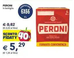 Esselunga PERONI in bottiglia offerta