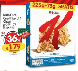 Despar KELLOGG'S Cereali Special K Classici offerta